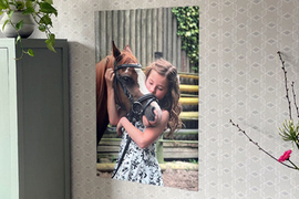 foto poster voor de kinderkamer.